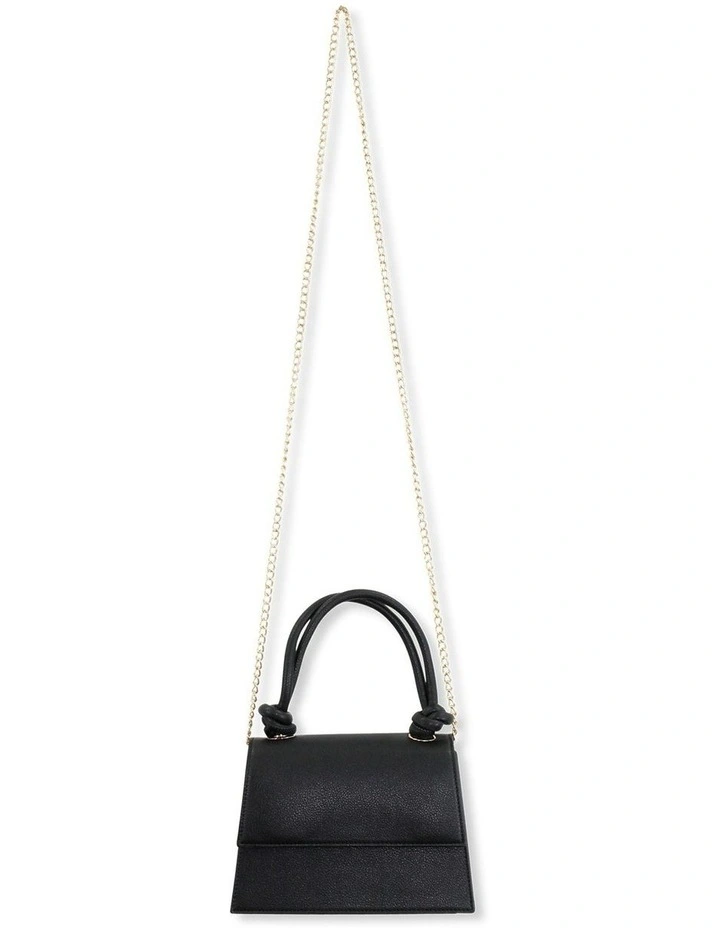 Naomi Top Handle Bag in Black image 5