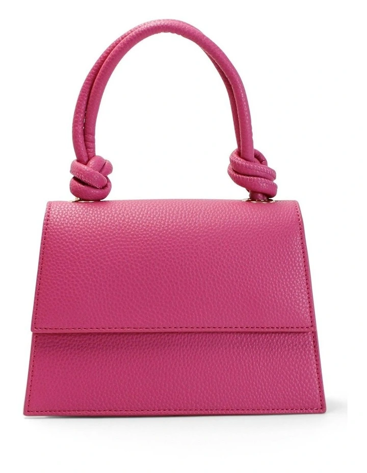 Naomi Top Handle Bag in Hot Pink image 5