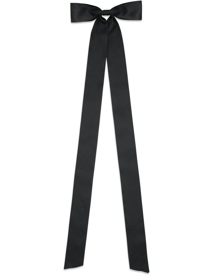 Lala Hair Bow in Black image 2