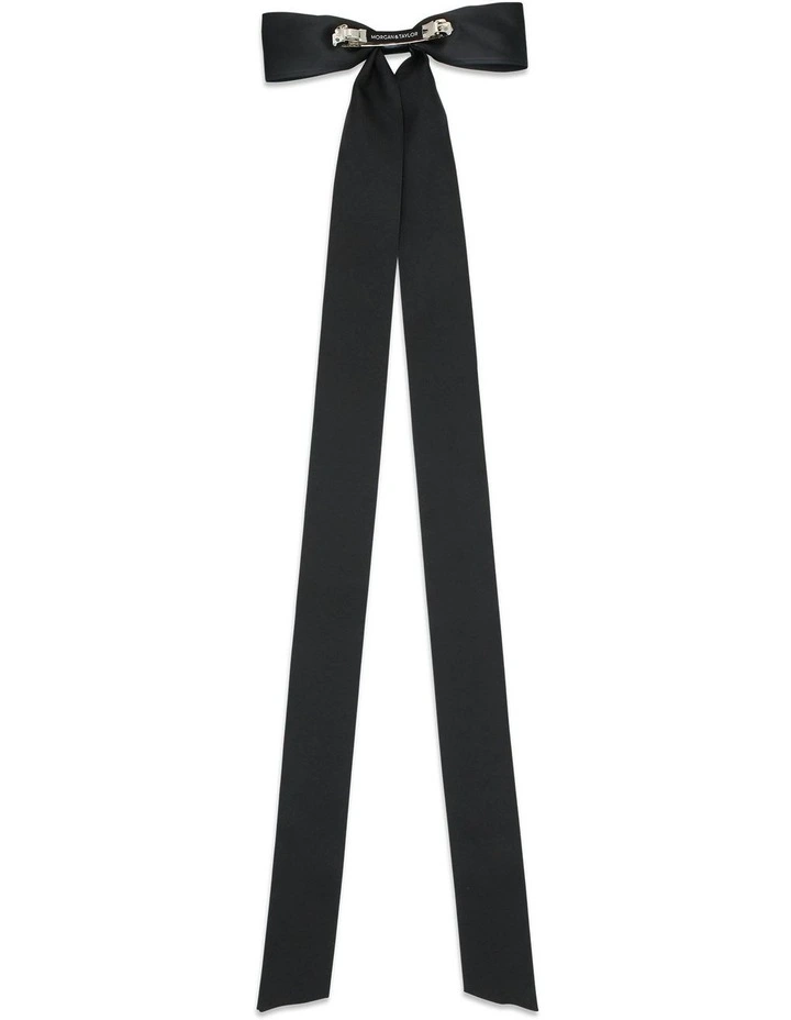 Lala Hair Bow in Black image 4