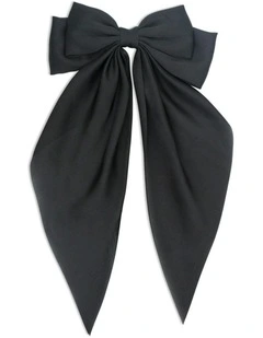 Cara Hair Bow in Black