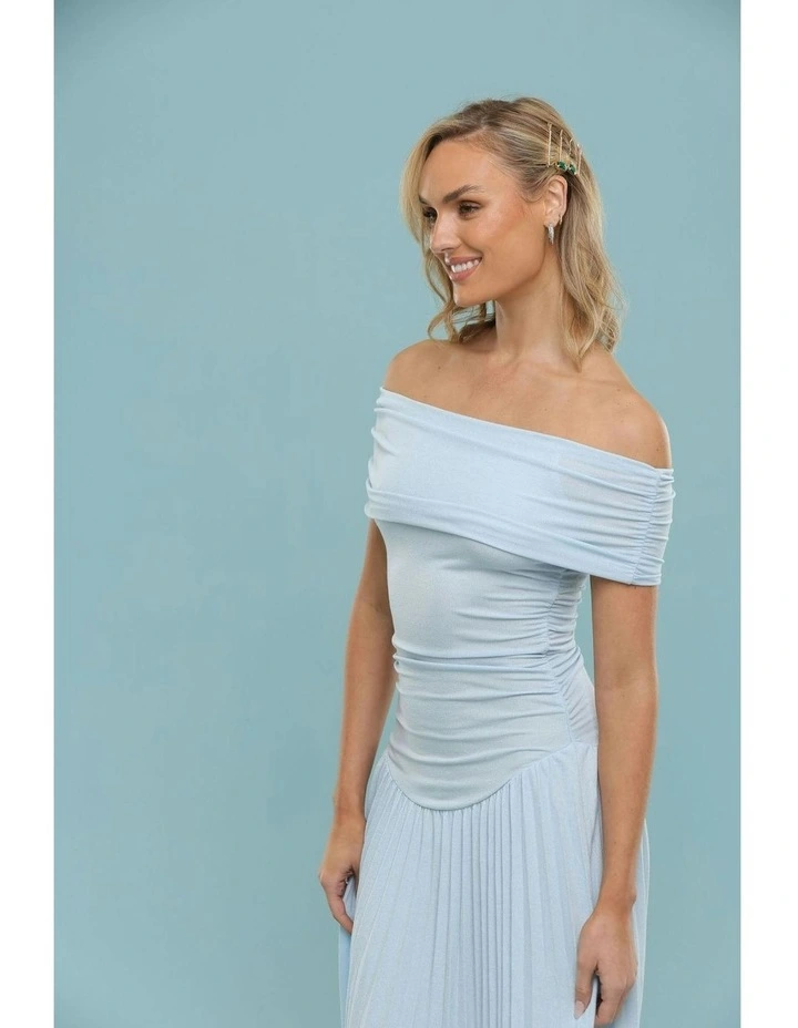 Cornelia Hair Clip Set in Emerald Green image 4