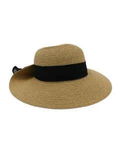 Delilah Hat in Tan