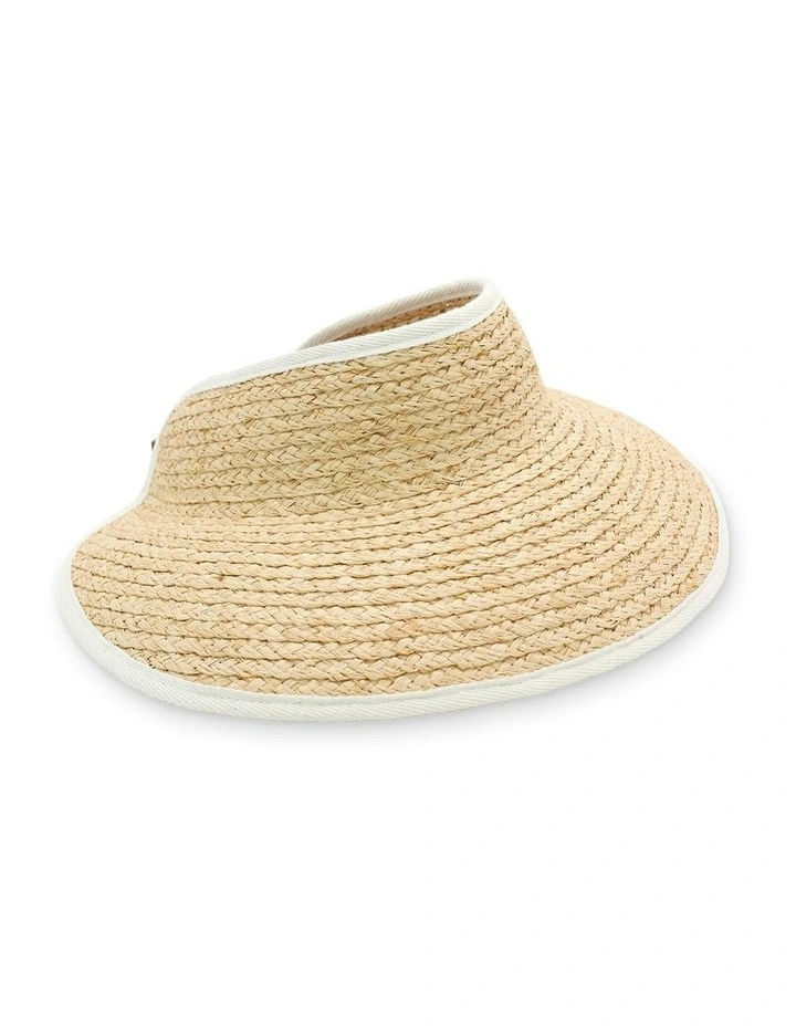 Tabitha Visor in Natural/White image 1