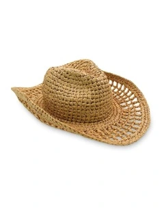 Carson Cowboy Hat in Tan