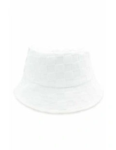 Daniela Bucket Hat in White