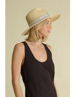 Dion Fedora Hat in White