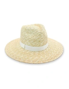 Dion Fedora Hat in White