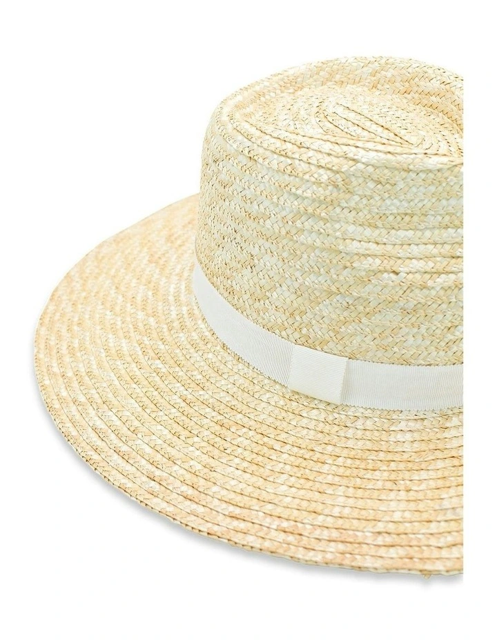 Dion Fedora Hat in White image 3