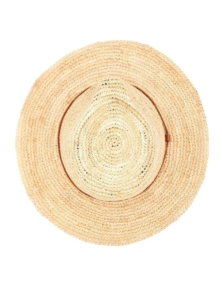 Adeline Fedora Hat in Tan image 4