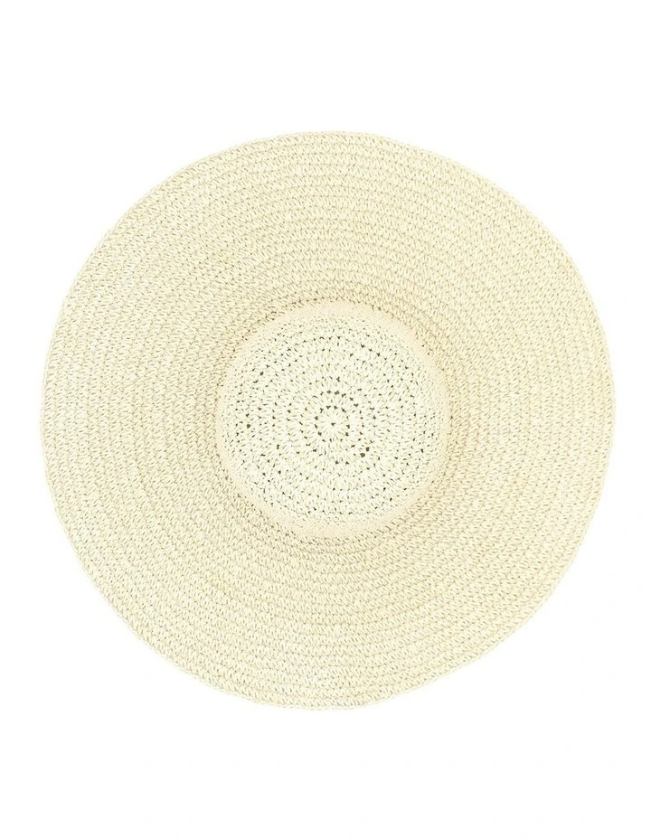 Sabrina Floppy Hat in Natural image 3