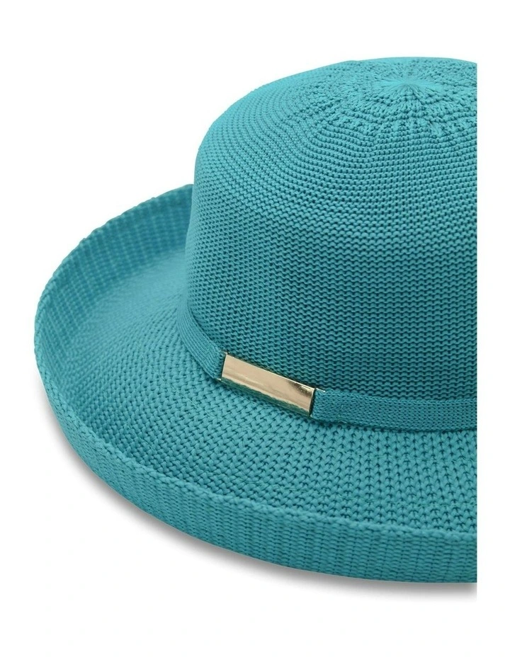Maisie Thermal Hat in Teal Green image 3