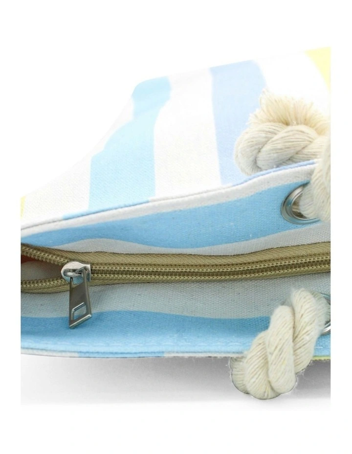 Paros Beach Bag in Yellow image 3
