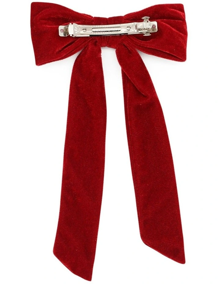 Piera Bow in Red image 4