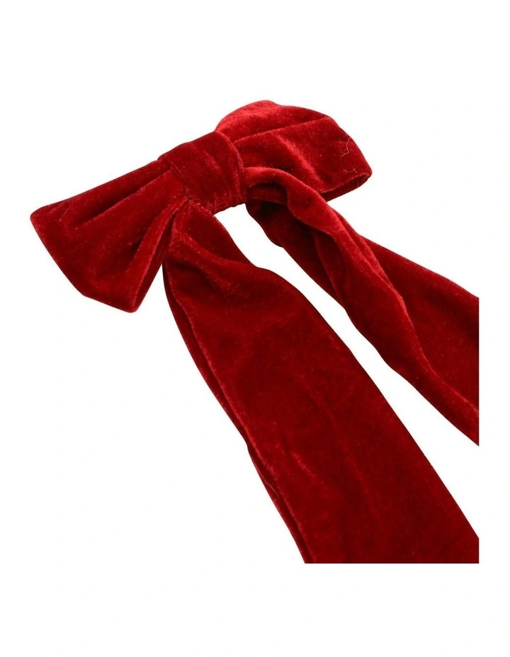 Piera Bow in Red image 5