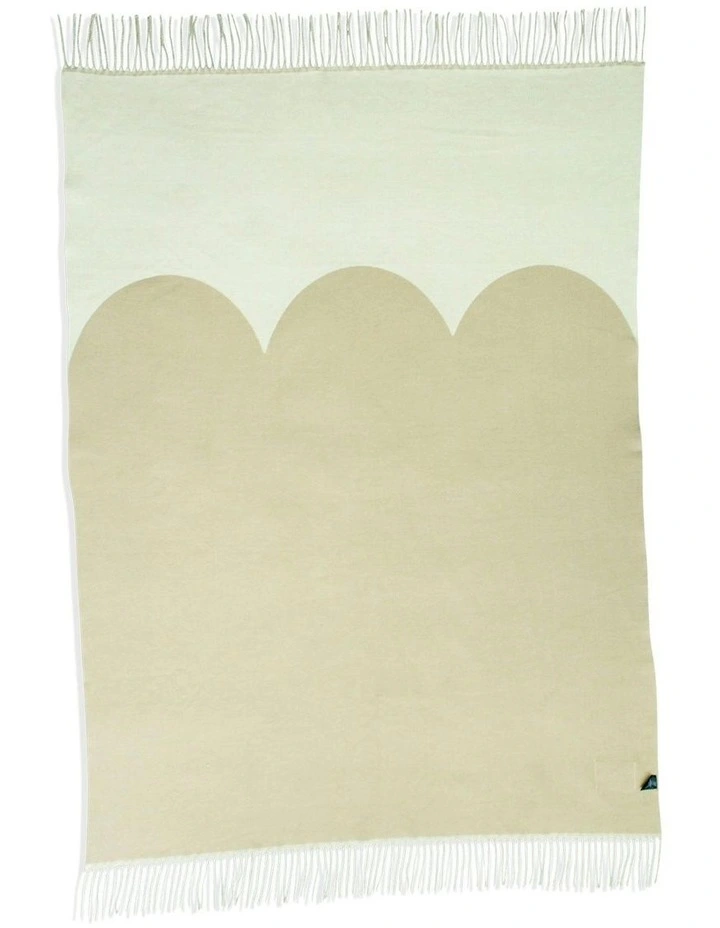 Hillside Throw Blanket in Beige image 3
