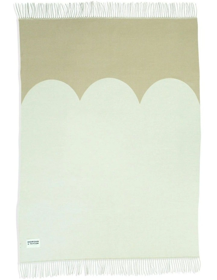Hillside Throw Blanket in Beige image 5