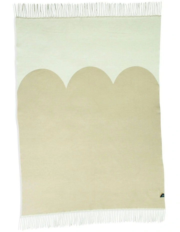 Hillside Throw Blanket in Beige image 6