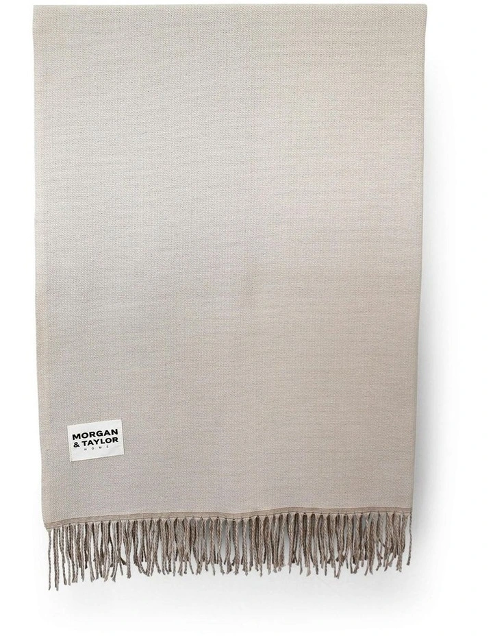 Hillside Throw Blanket in Beige image 7