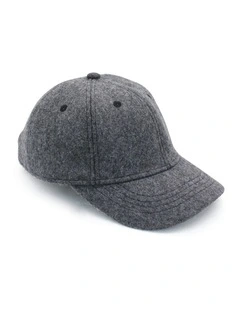 Dylan Wool Cap in Grey