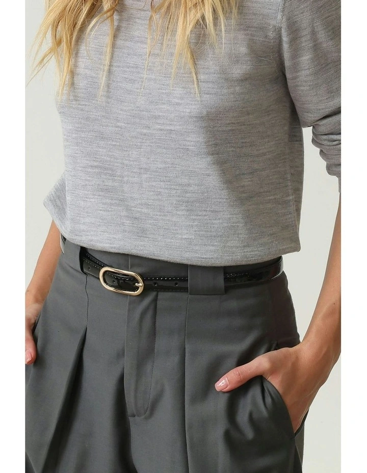 Kenzie Belt in Black image 2