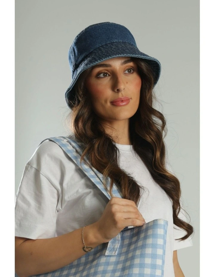 Jayden Bucket Hat in Blue image 1