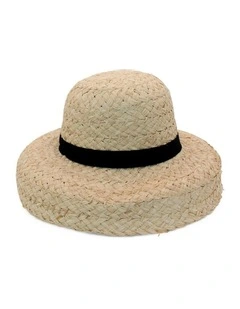 Amelia Bucket Hat in Natural