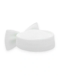 Tara Racewear Pillbox Hat in White