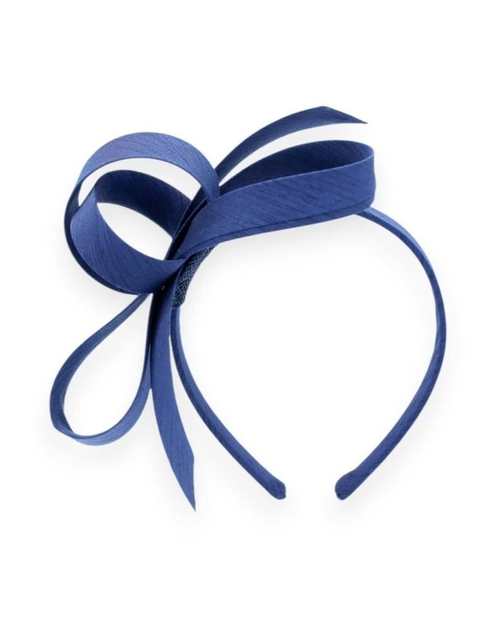 Rhi Fascinator in Navy Blue image 4