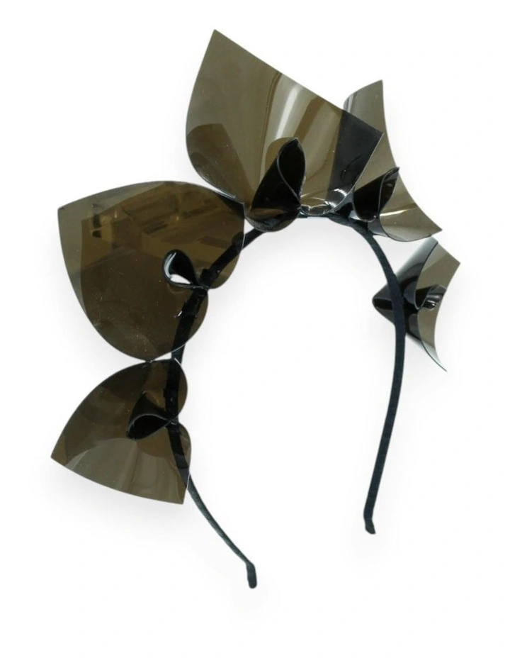 Ava Fascinator in Black image 1