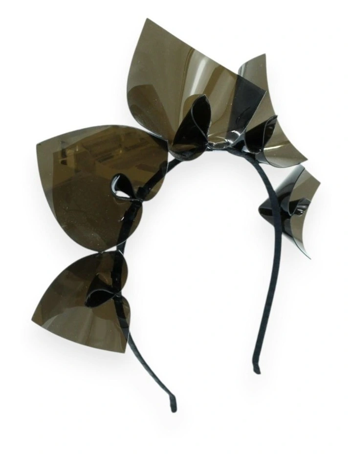Ava Fascinator in Black image 3