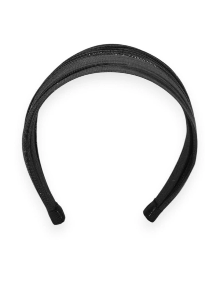 Jacqueline Fascinator in Black image 2