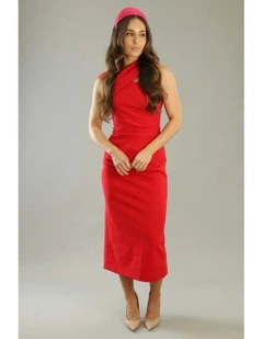Jacqueline Fascinator in Hot Pink