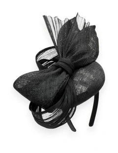 Illiana Fascinator in Black