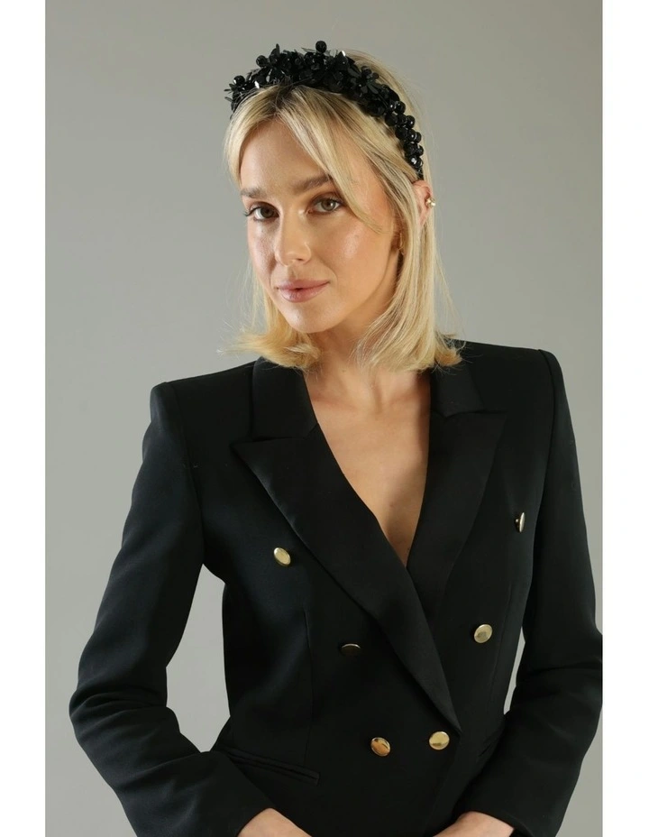 Gwen Headband in Black image 1
