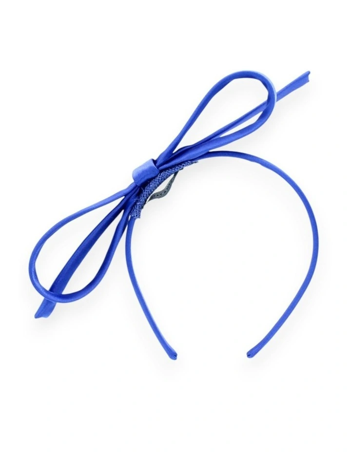 Abby Fascinator in Cobalt Blue image 2