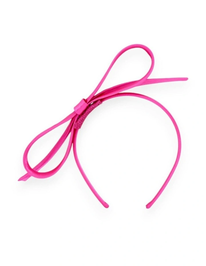 Abby Fascinator in Pink image 4