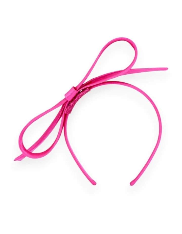 Abby Fascinator in Pink image 4