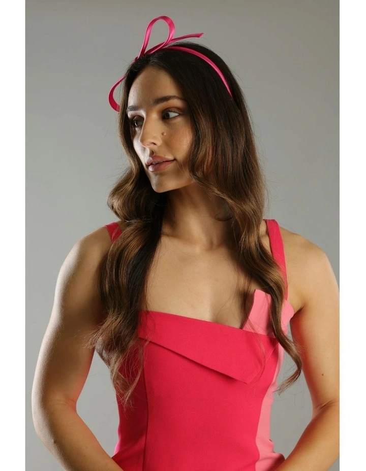 Abby Fascinator in Pink image 6