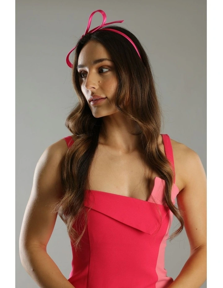 Abby Fascinator in Pink image 6