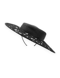 Chloe Racewear Boater in Black