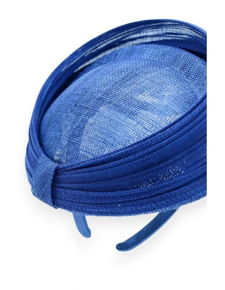 Blaze Beret Fascinator in Cobalt Blue image 3