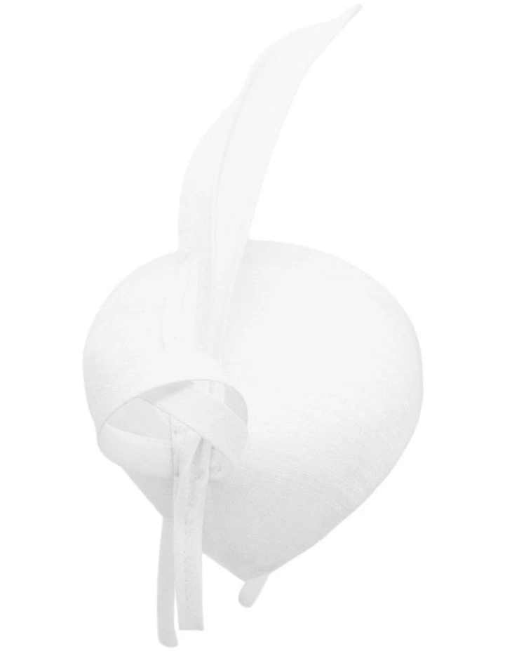 Yvette Fascinator in White image 5