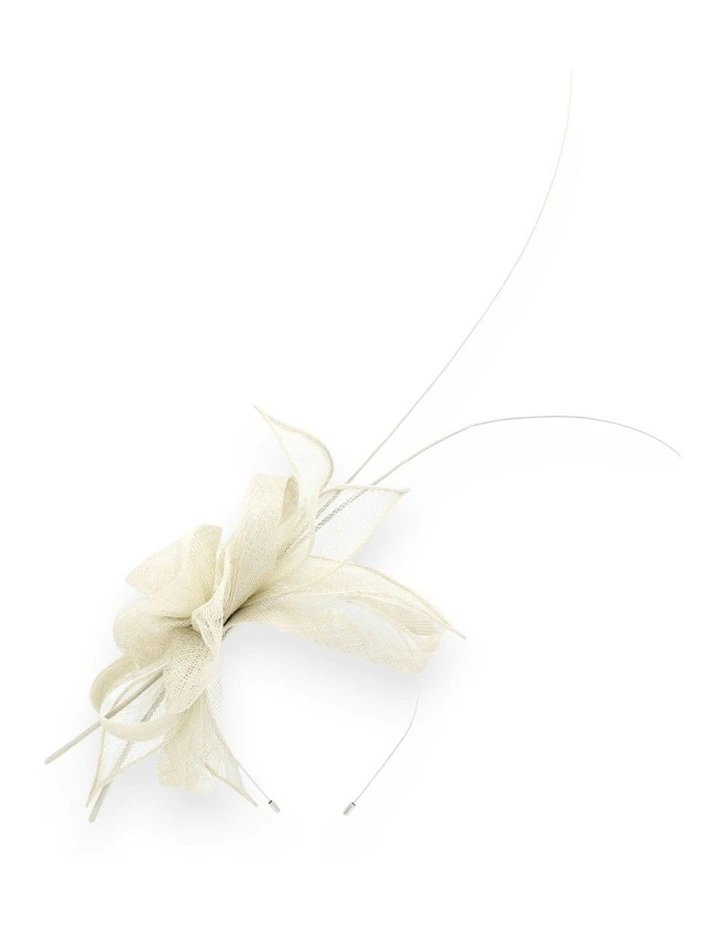 Judy Fascinator in Cream image 2