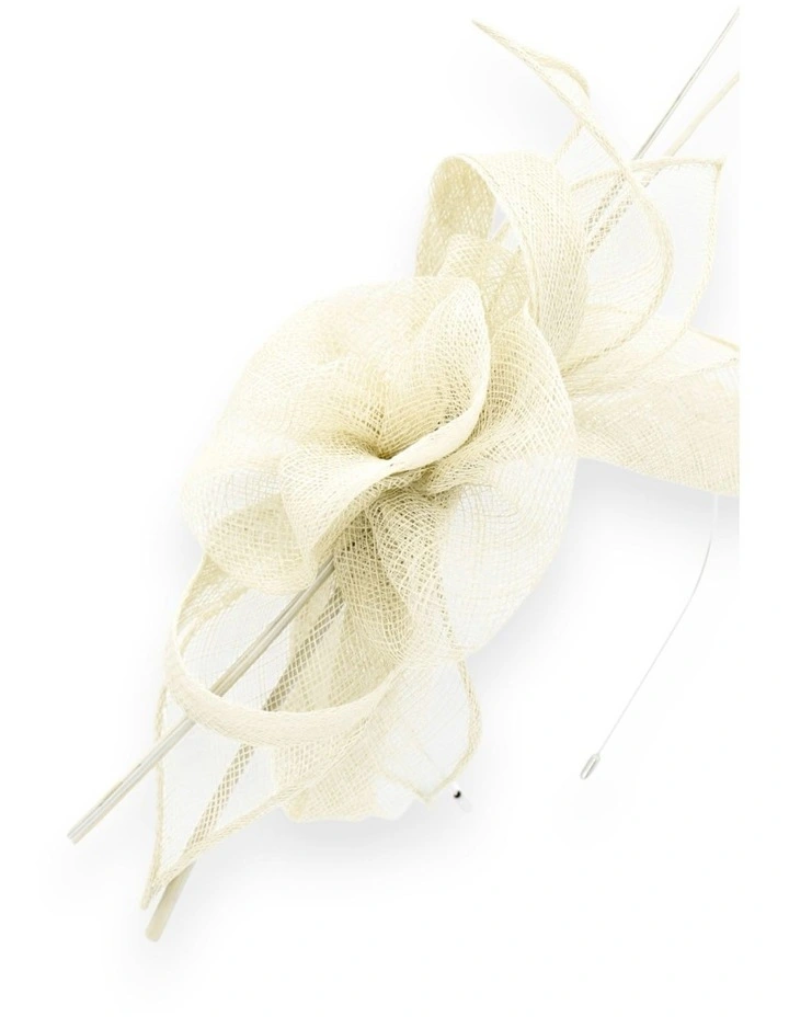 Judy Fascinator in Cream image 3