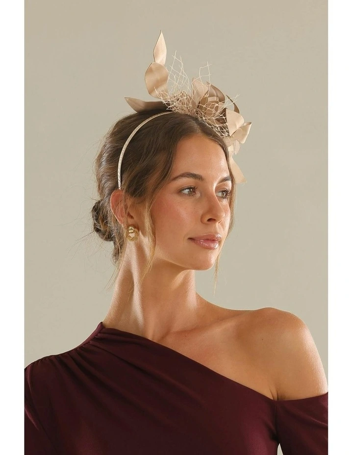 Dulcie Headpiece in Gold image 3