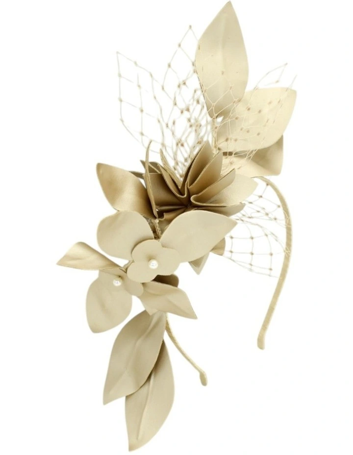Dulcie Headpiece in Gold image 3