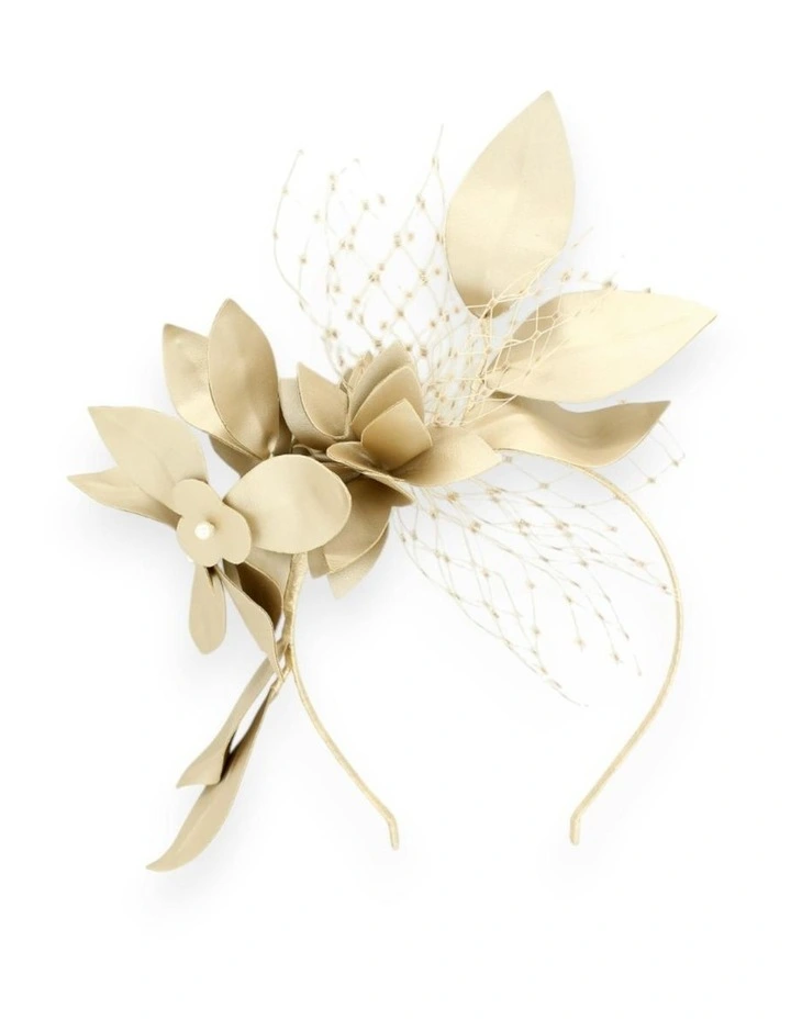 Dulcie Headpiece in Gold image 4