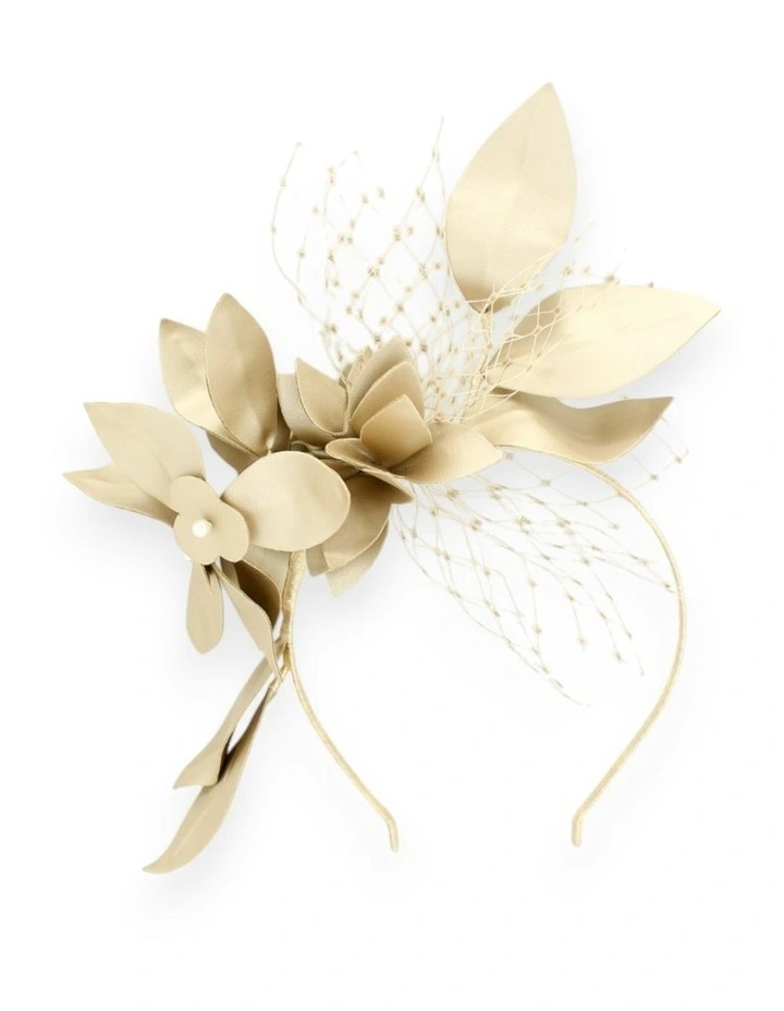 Dulcie Headpiece in Gold image 4