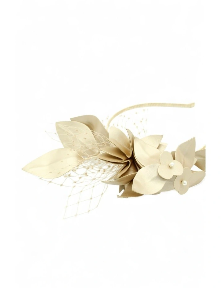 Dulcie Headpiece in Gold image 6